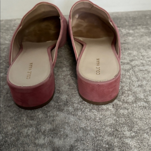 Cole Haan Women's Dusty Rose Suede Mules - Picture 4 of 5